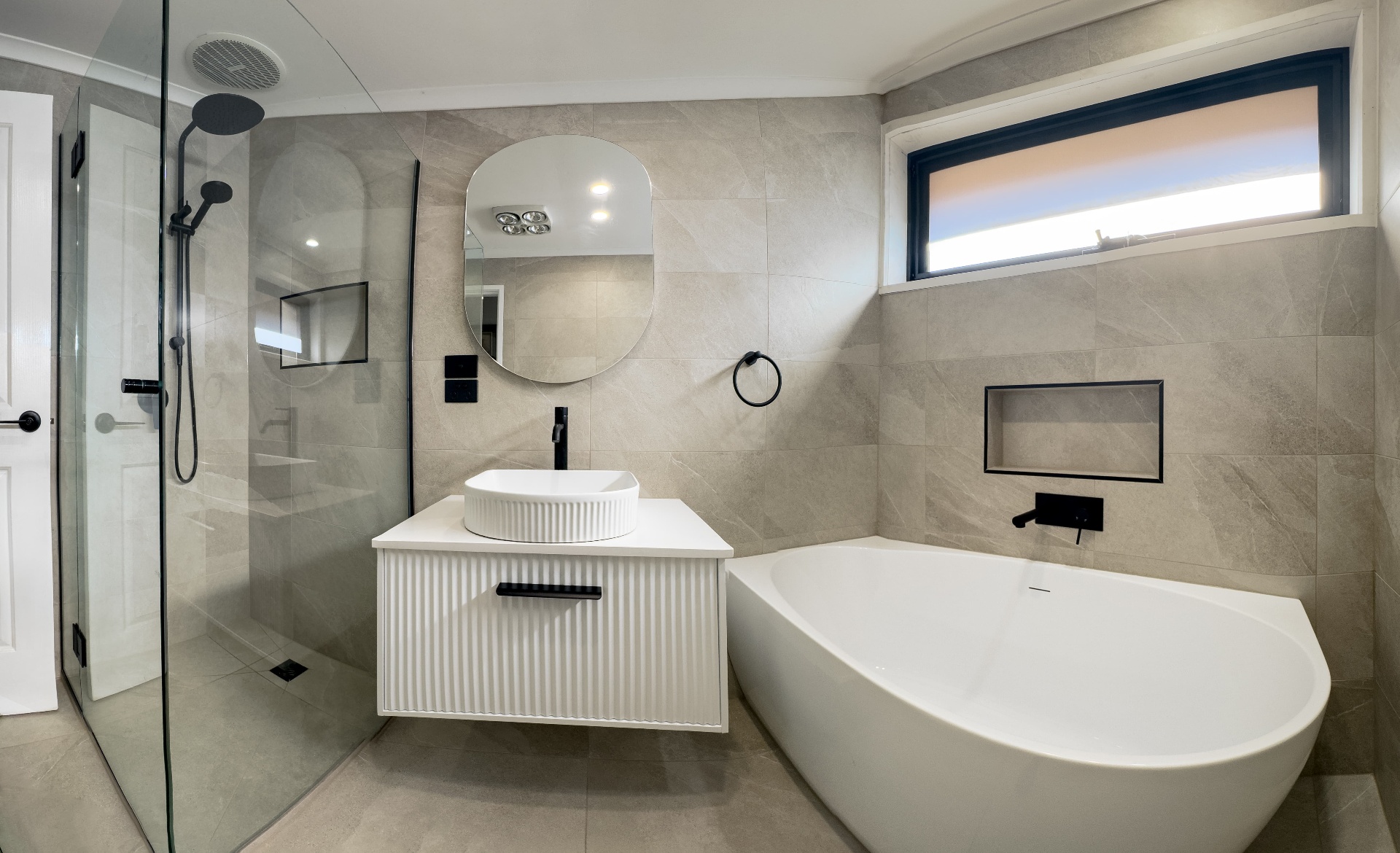 Dandenong North bathroom renovation by Spotless Trades